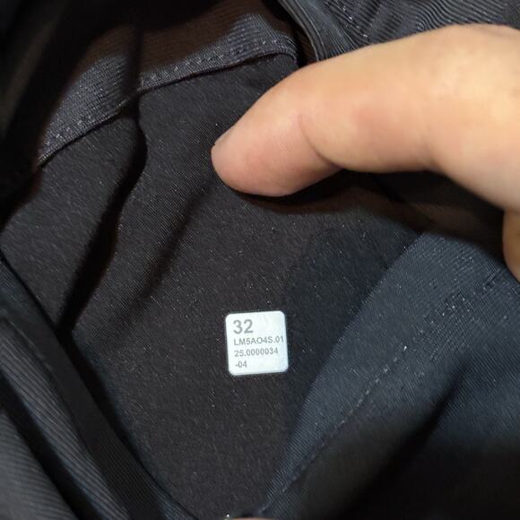 Lululemon Pants Mens 32x30 (Fits 33x30) Grey ABC Slim Golf Performance M5AO4S - Picture 10 of 12